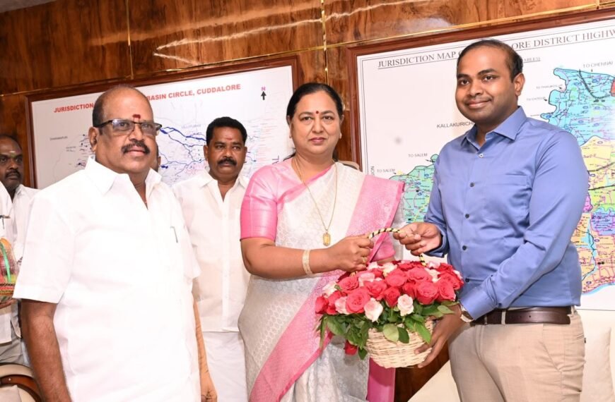 விருத்தாச்சலம் சட்டமன்றத் தொகுதி – கடலூர் மாவட்ட ஆட்சியர் நேரில் சந்திப்பு – பத்திரிக்கை செய்தி – 24.07.2026