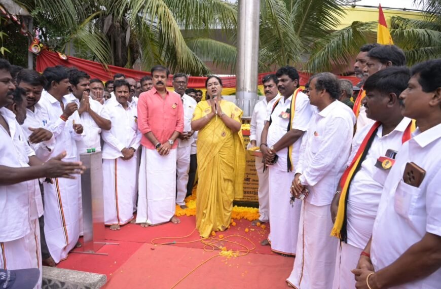 தேமுதிக கட்சி 22 ஆம் ஆண்டு துவக்க நாள் விழா கொண்டாட்டம் செய்தி – 14.09.2026